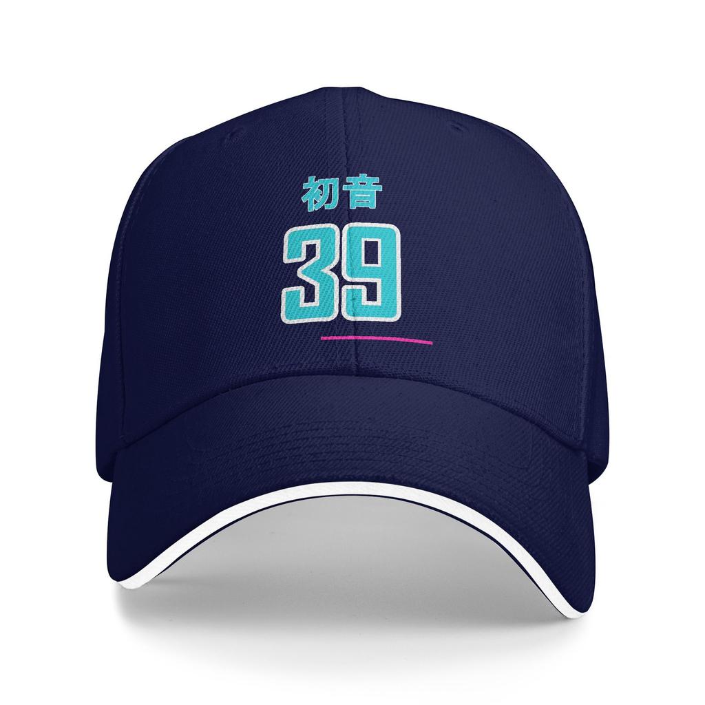 New Design Baseball Caps Miku Jersey Hatsune Miku Wear For Unisex Women Trucker Cap Retro  Sun Cap Gift