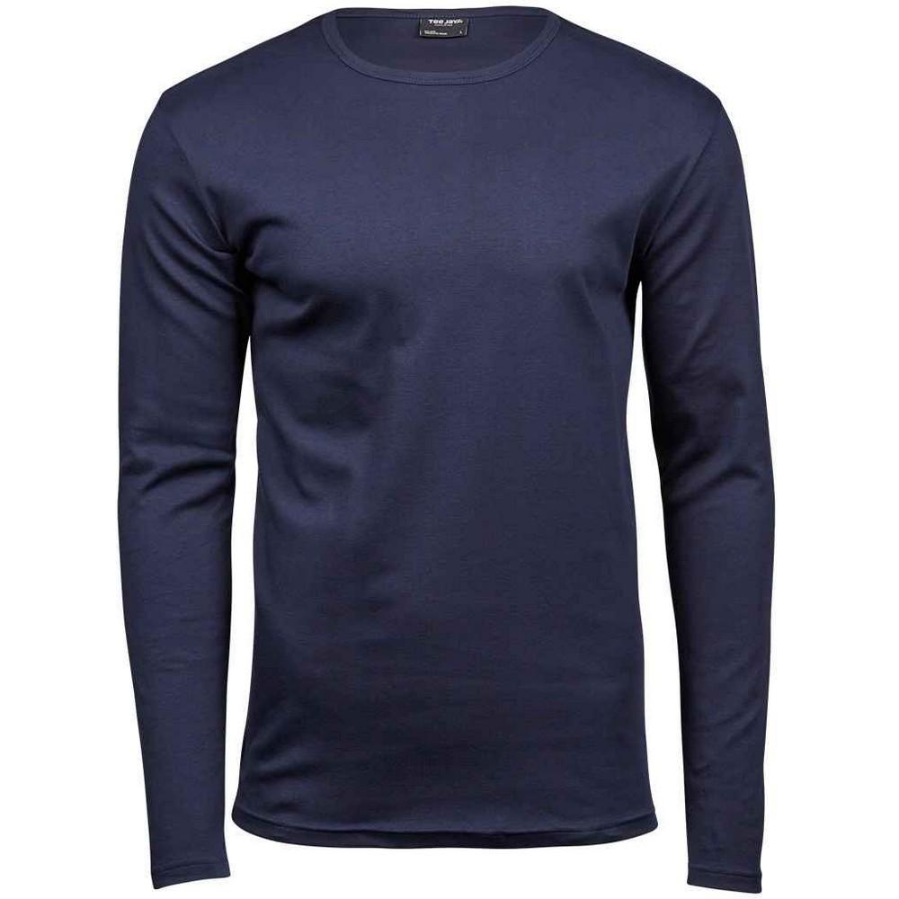 Tee Jays Mens Interlocking Long-Sleeved T-Shirt