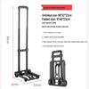 Portable Folding Trolley Cart for Package Pickup and Shopping, In Stock