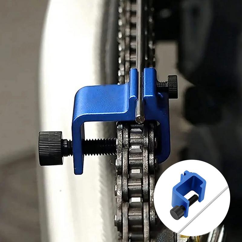 Motorcycle Chain Alignment Tool Aluminium Alloy Motorcycle Chain Tool Quick Accurate Chain Sprocket Alignment Tool for Atv Dirt