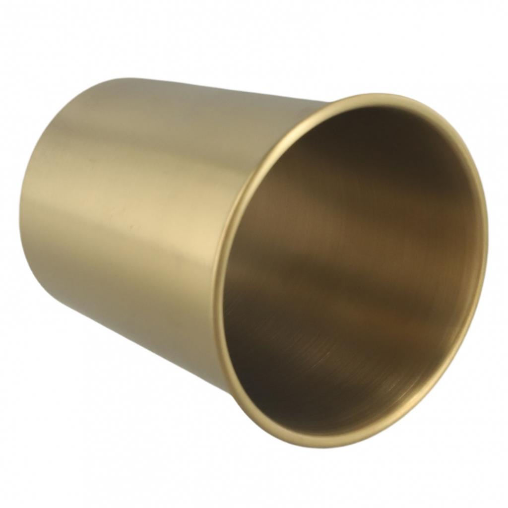 Sleek and Stylish 2PC 300 Ml Copper Drinking Water Glass Cup Tumbler Mug