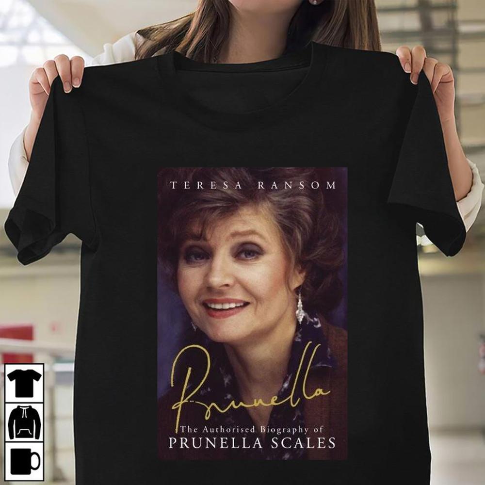 New Prunella Scales Gifl For Fan Cotton T Shirt Unisex men Unisex T-Shirt XXXXL