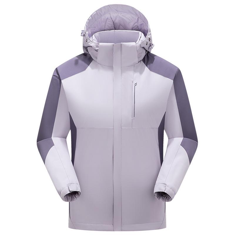 Heated Graphene Cotton Ski Jacket - Windproof Winter Wear for Couples