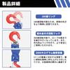 Fu-de-mo Pulley 2t Snatch Block Hook Type Pulley Block Rotating Type Trailer Pulley Suitable for Trailer Truck Loading Equipment Towing Equipment Road