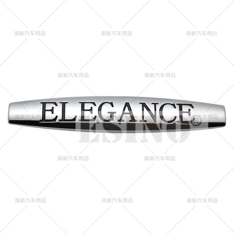 Car Styling Universal Design 3D Grand Edition Elegance Avantgarde Metal Car Body Fender Trunk Zinc Alloy Adhesive Badge Emblem