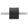 4 pezzi M6 Supporti in gomma Maschio Antivibrazione Silentblock Bobine per barche per auto (VV25*20 M6*18)
