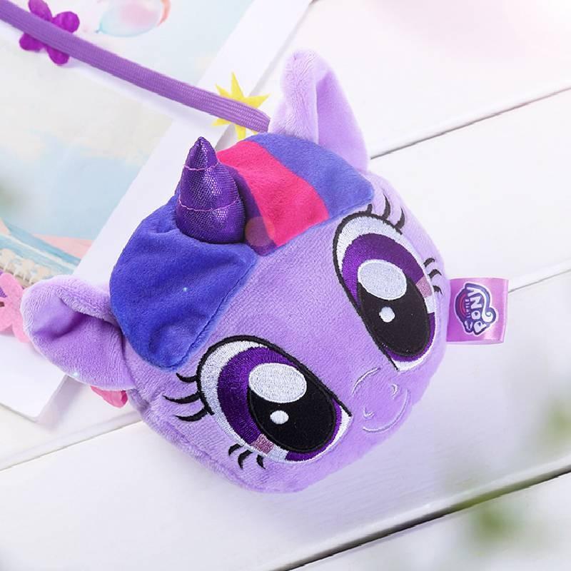 Pony Little My Friendship Is Magic Plush Crossbody Handbag Single Shoulder Bag