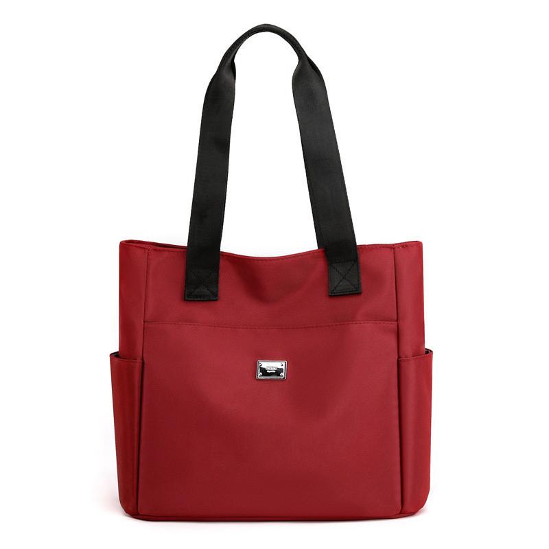 Oxford Cloth Large Capacity Tote Bag For Women With Multiple Pockets For Casual Travel