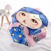 Blue haired girl, Starry dress Automatic Opening and Closing, 8 rib Structure Portable Umbrella, Suitable for Men and Women in All Seasons