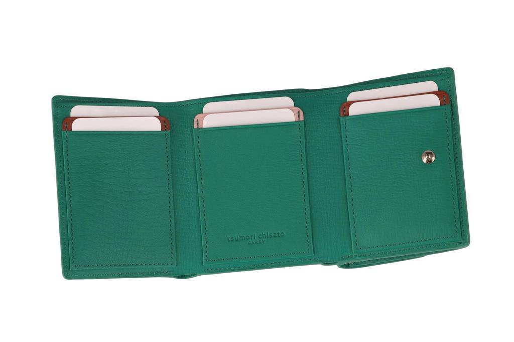 Wallet Billfold Cat Okoshi [Tsumori Chisato] Tri-fold