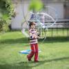 Kid in A Bubble Toy Giant Bubble Wand, Big Bubbles Maker Toy for Kids and Adults, Bubbles Hoop with Inflatable Dipping Pool Tray, Fun Outdoor Toys