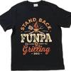 Oversized Summer For Her Tshirt Stand Back Funpa Is Grilling Bbq Short Sleeve Relaxed Fit Oneck Tees Everyday Tee Premium Gift