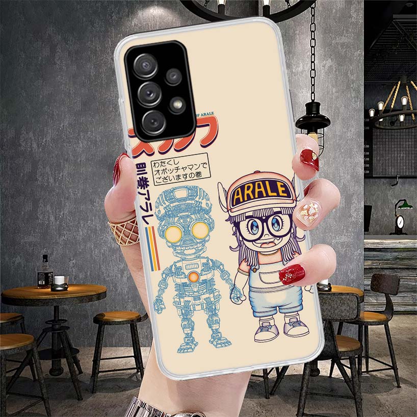 Arale Dr Slump Soft Phone Case For Samsung Galaxy S22 S23 S24 S25 Edge S26 Ultra S20 FE S21 Plus + Fundas Coque Galaxy S20 S21 S