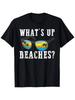 Was geht, Strände? Lustiges Strand-Familienurlaubs-Partner-T-Shirt