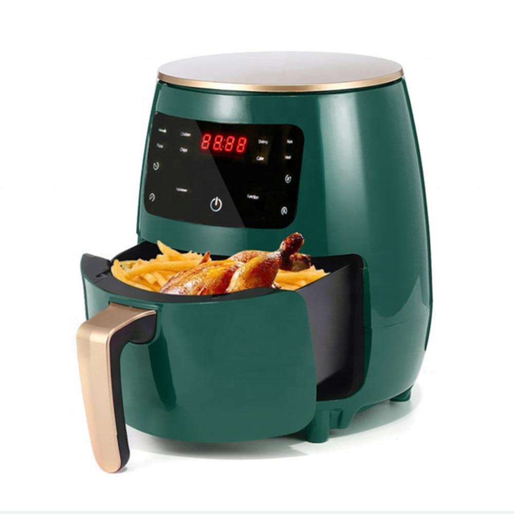 Hushålls Touchskärm Stor Kapacitet Elektrisk Fritös Pommes Frites Maskin Ugn Luftfritös Varm Luft Cirkulation Fritös