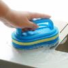 Cleaning Brush with Handle Kitchen Sponge Wipe Thickening Bathroom Tile Cleaning Sponge Household Stain Removal Clean Tools