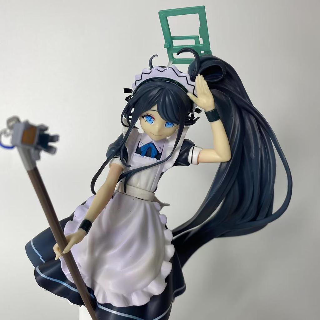 Blue Archive Figrue Tendou Arisu Alice Maid Anime Girl Kawaii Toy Desktop Decoration