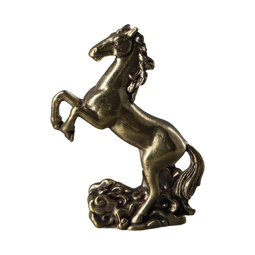 

Home Decoration Feng Shui Ornaments Small Horse Ornaments Animals Sculpture Zodiac Horse Statue 1pcs