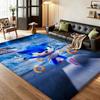 Sonic Hedgehog Carpet Floor Mat Shaggy Rug 8X10 Rug Kids Room Rug Kitchen Floor Mat Fast Drying