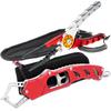 CONTYU Fishing Pliers Fish Grip Set by Long Pliers Grip & 2-Piece [Recommended Anglers] & (Red/Silver/Red)