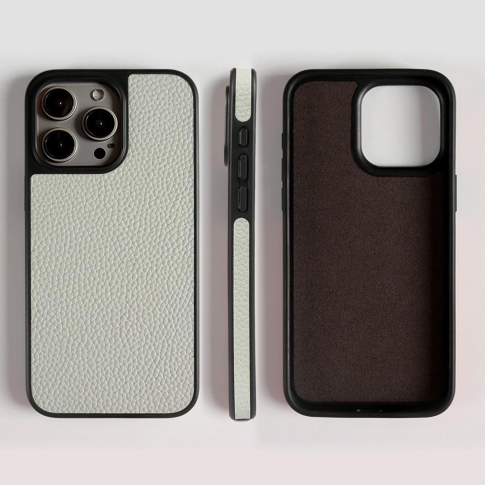 Premium Genuine Leather Case For Iphone 16 Pro Max 15 14 13 12 11 Phone Cases Full Coverage Shell Back Protective Coque Capa