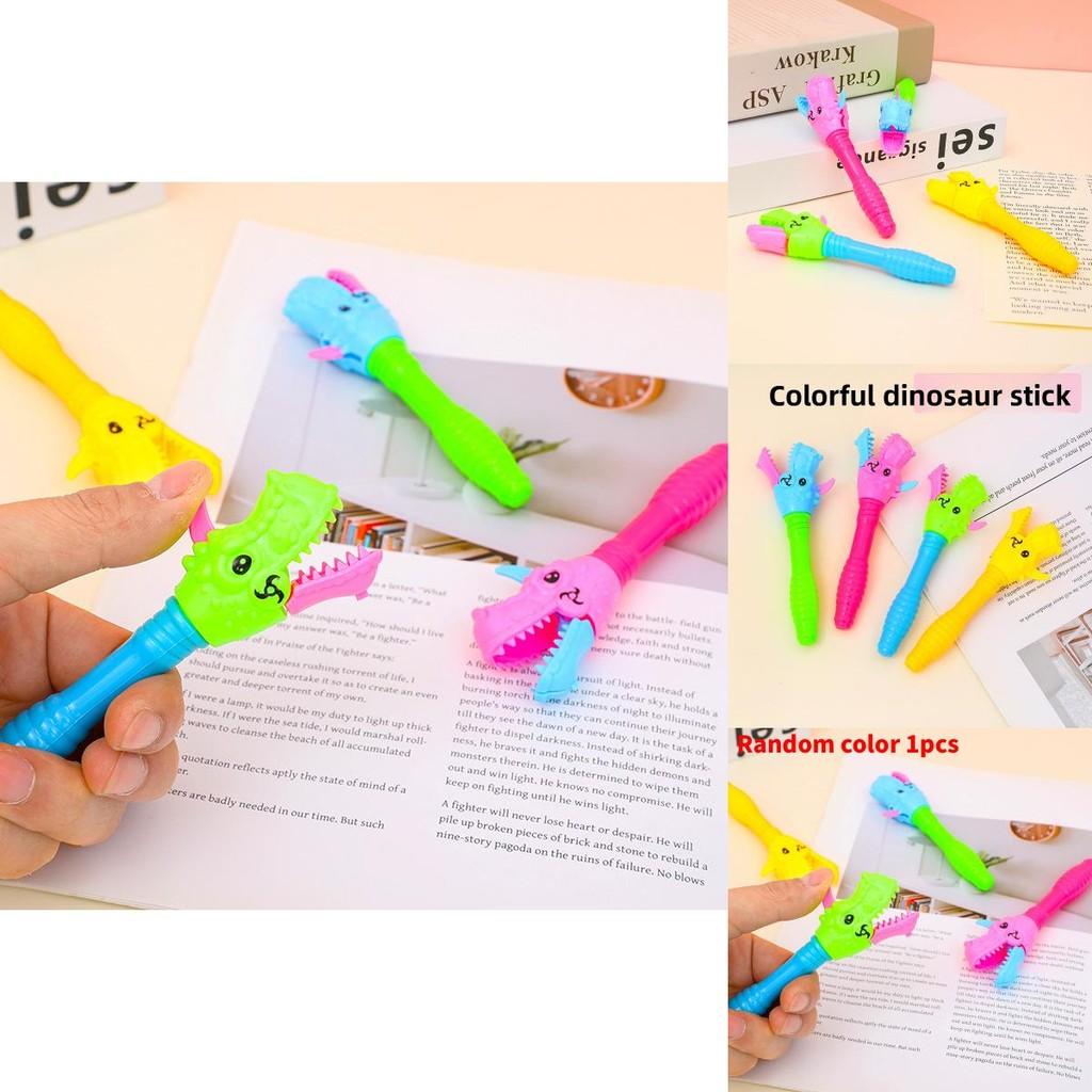 Creative Dinosaur Bite Hand Toy With Plastic Play Set For Childrens Pretend Play Gift