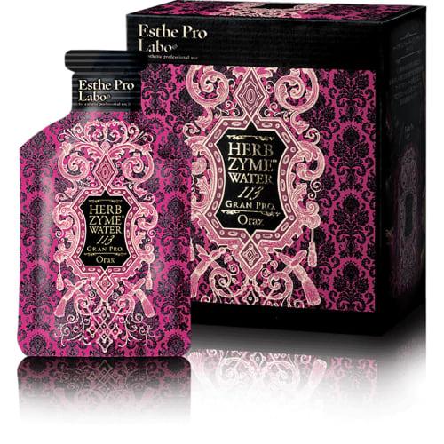 Esthe Pro Labo Herbzyme Water 113 Grand Pro (Olax) 40mL X 10 Packets, Enzyme Drink, Plant Fermented Extract, No Additives, Individually Wrapped, Pro L