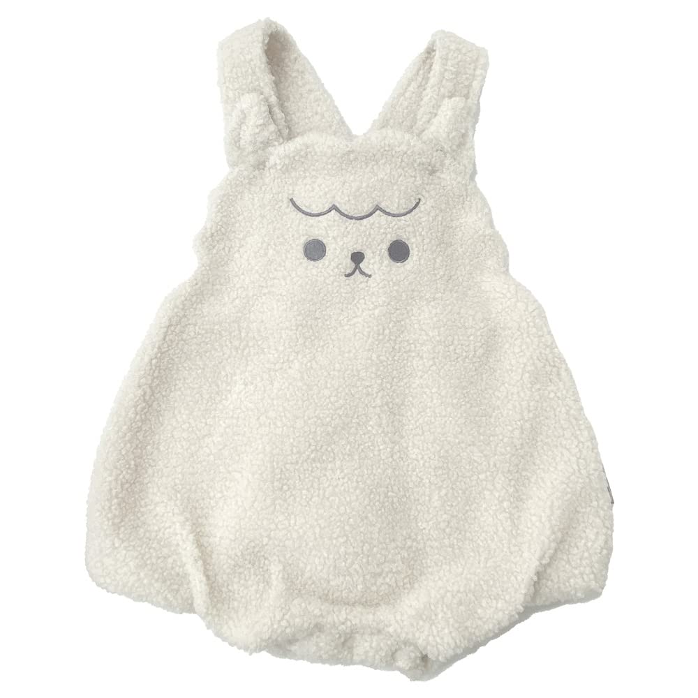 Fluffy short adjustable with tail and crotch easy to put sweatshirt easy to change set cute baby baby animal baby shower gift [aboo] overalls, size,