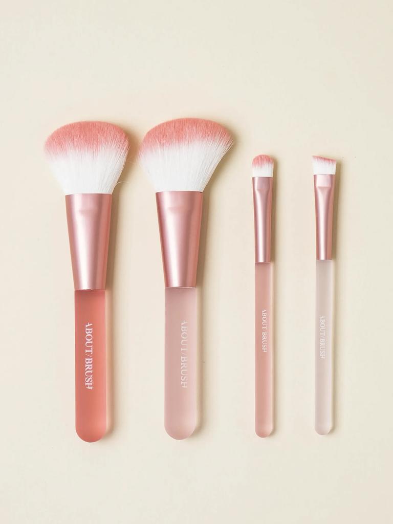 Spring Blossom 4-Piece Makeup Brush Set