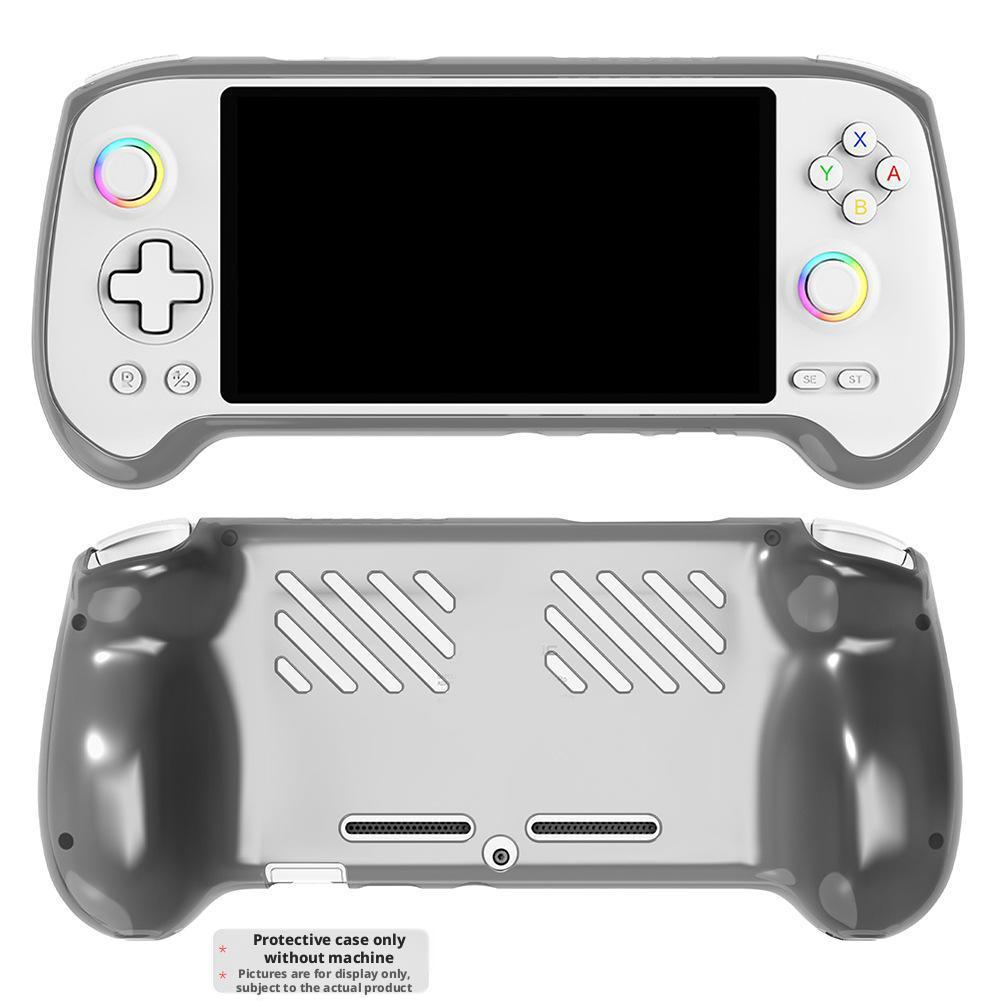 Transparent TPU Protective Case For Anbernic RG557 Case Console Anti-Scratch Cover Protective A O5F1