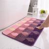 Plush Door Mat Entryway Bathroom Kitchen Bedroom Non-Slip Absorbent Floor In Modern Minimalist Style