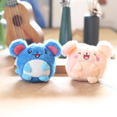 Cute Little Mouse Pendant Plush Toy Doll Cartoon Bag Hanging Keychain Rag Doll Doll
