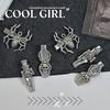 Halloween Barrettes Cute Skeleton Hair Clip Cosplay Party Headwear Cute Hair Clip Dress Up Party for Masquerades