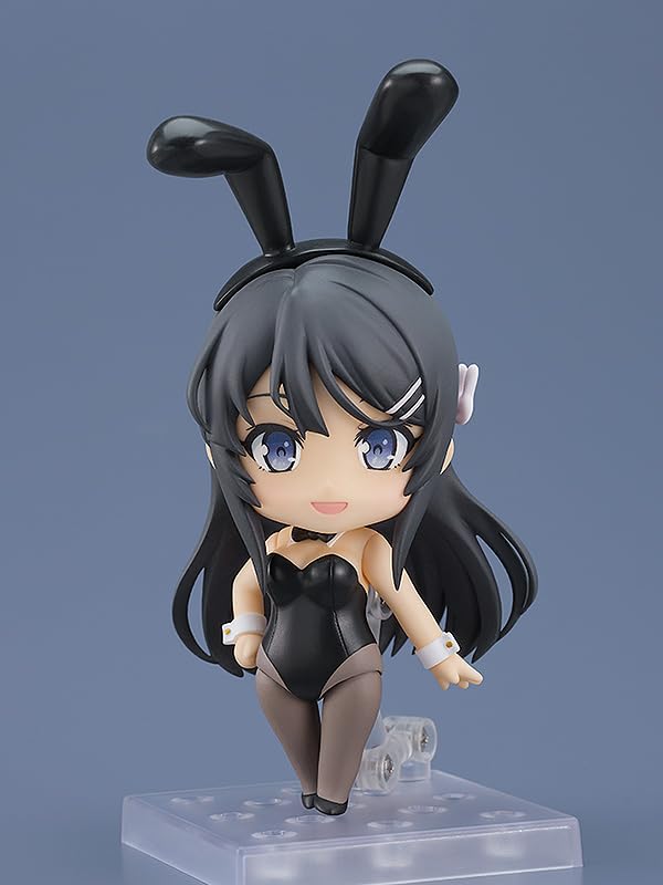 Nendoroid Rascal Does Not Dream of Bunny Girl Mai Bunny Girl Bewegliche Figur Senpai Sakurajima, Var., Nicht-Maßstab, Kunststoff, Bemalt,