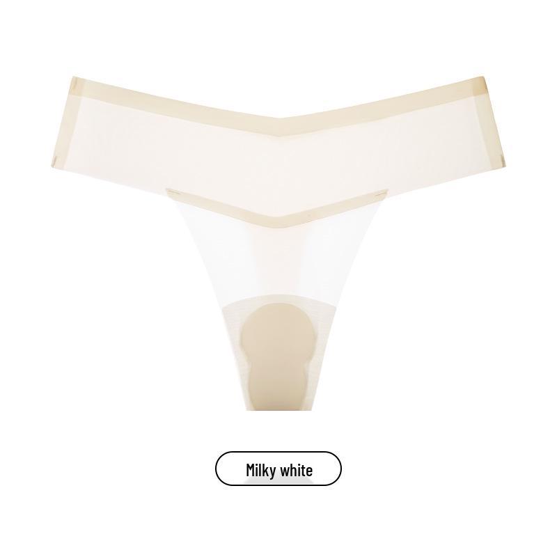 T05 Letní ultratenké antibakteriální jógové kalhotky z ledového hedvábí pro ženy