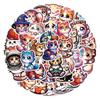 50 New Style Cat Graffiti Stickers Decorate Car Laptop Hand Note Waterproof Stickers