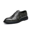 Korean Version Men Trends Oxford Shoes Wedding Dress Footwear Genuine Leather Men Formal Shoes New Design Business Driving Shoes