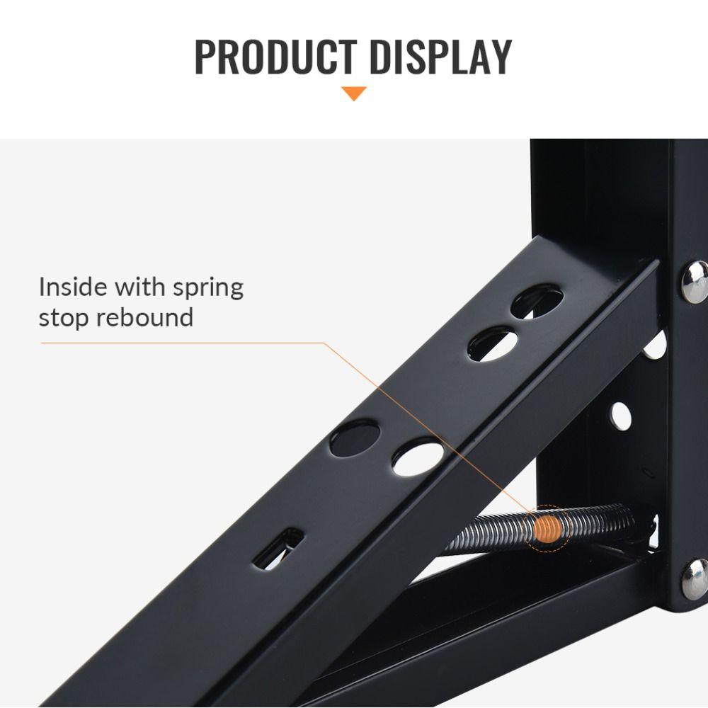 Work Long Release Arm Triangle Angle Bracket Table Shelve Folding Shelf Bracket Furniture Hardware