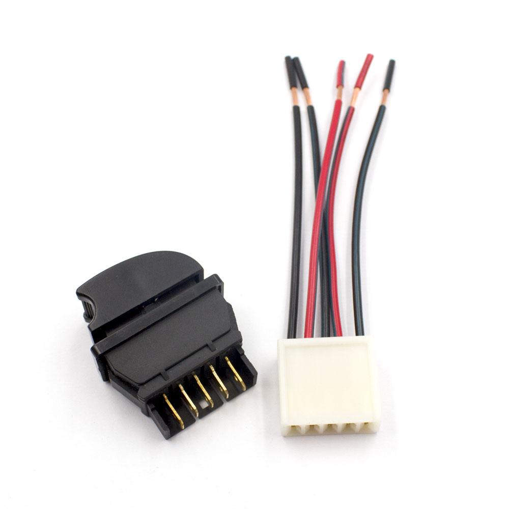 With Socket Automobile Window Lifter Switch 5 pins Electric Power Plug 20A Car Door Control Switch Button