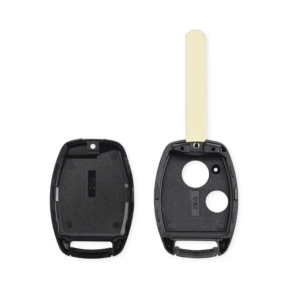Replacement Key For Honda Accord Civic Crv Pilot Insight 2 2+1 3 3+1 4 Buttons Fob Auto Remote Car Key Shell Case Cover