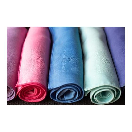 Excellent Towel, Solid Rose, 40x90cm, Superior Absorbency, Photocatalytic Treatment, Microfiber, Quick Dry, Antibacterial, Deodorizing, Soft