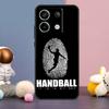 Stilvolle Handball-Spielhülle für Xiaomi Redmi Note 13 9 10 11 12 14 15 Pro Plus Redmi 15 15C 14C 10C 12C 13C Hülle