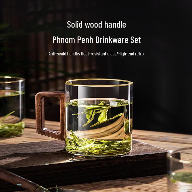 Huimaiyuan Heat-Resistant Glass Teacup Set