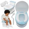 [PACZC] Children's Toilet Potty Toilet with Flushing Sound Blue Z3479