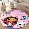 1pc Gaby's Bubble House2 Design Printed Area Round Carpet for Bedroom Living Room Home Decor Rugs Mat Non Slip Mat Rug for Bedside