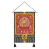 Tibetan Tapestry Fabric for Living Room or Bedroom: Thangka and Temple Wall Decorative Cloth