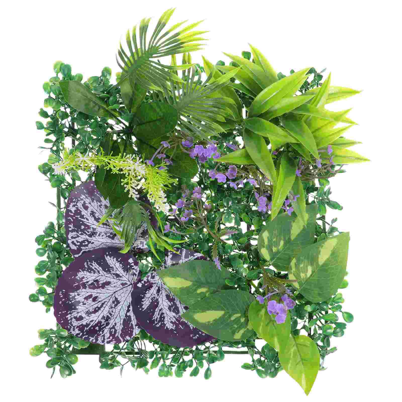 

Artificial Plant Wall Area Rugs Fake Grass Turf Bedding for Fish Tank Plastic Outdoor Artifical
