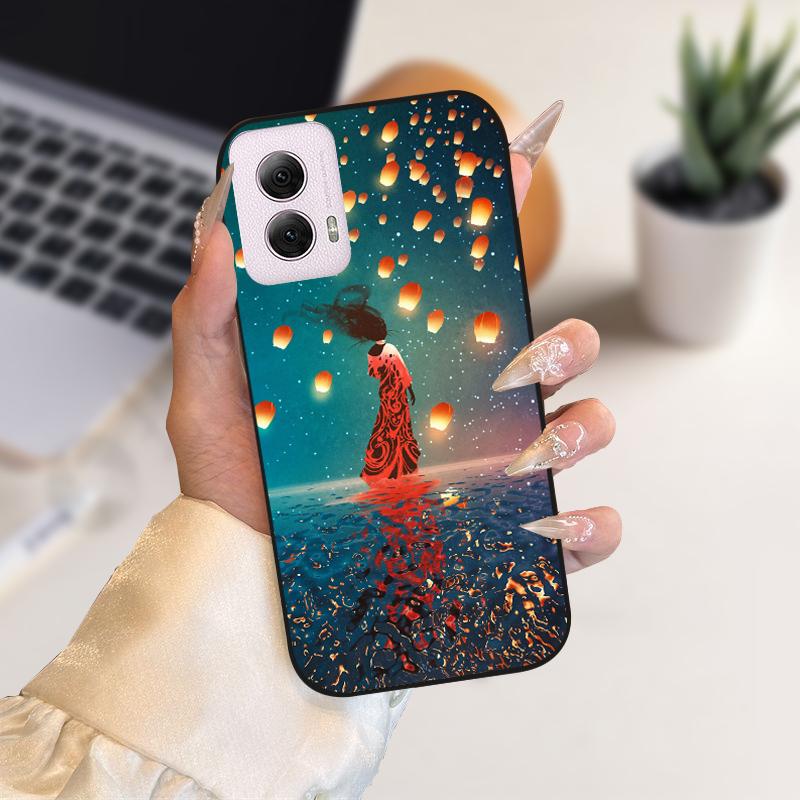 For Moto G Power (2024) Case XT2415V Shockproof Soft Silicone TPU Phone Cover For Motorola Moto GPower 5G 2024 Coque Bumper