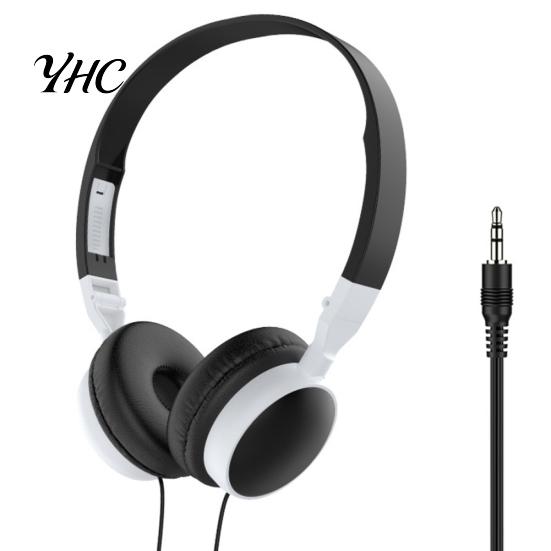 Wired Foldable 3.5mm HiFi Audio Bass Headset Gaming Headphone for Phone/Tablet