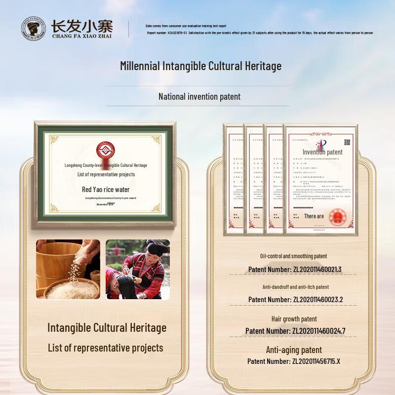 Changfa Xiaozhai Men's Rice Water Scalp Care Set